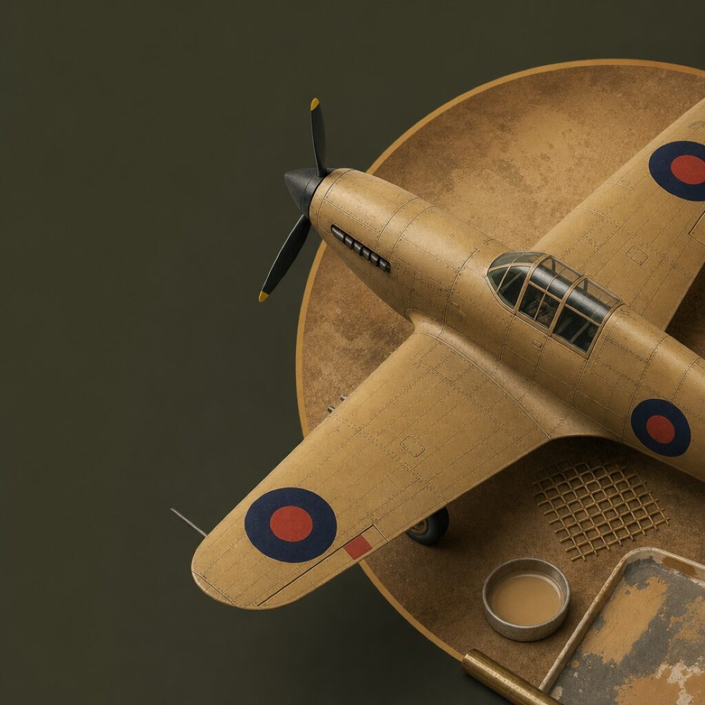 Tomahawk IIb of 112 Squadron RAF by Simon Olsen