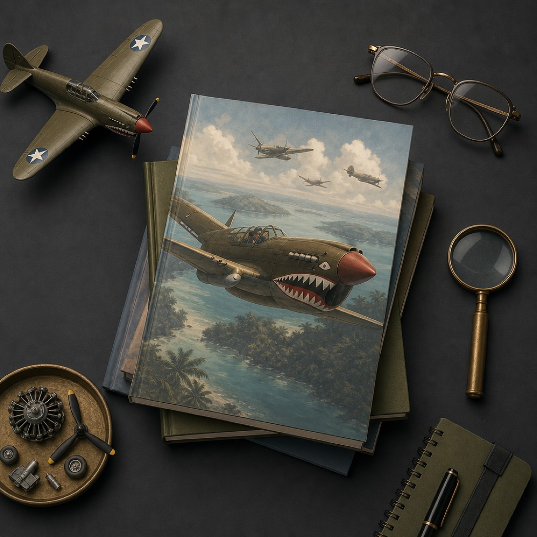 P-40 Warhawk reference books